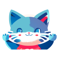 Cat cute. Generative AI png