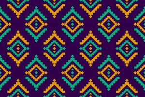 Geometric ethnic seamless pattern traditional. American, Mexican style. Aztec ornament print. vector
