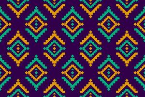 Geometric ethnic seamless pattern traditional. American, Mexican style. Aztec ornament print. vector