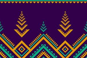 Abstract ethnic Aztec style. Ethnic geometric seamless pattern in tribal. American, Mexican style. vector