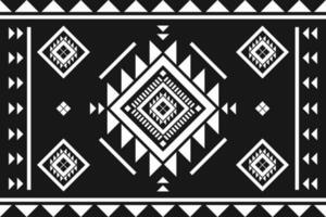 Carpet ethnic tribal pattern art. Geometric ethnic seamless pattern. American, Mexican style. Aztec ornament print. vector