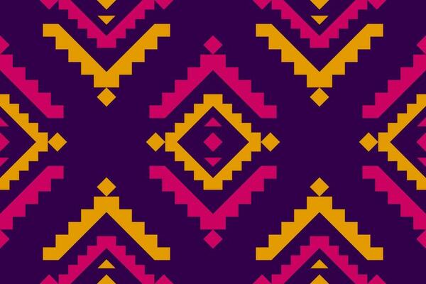 Geometric ethnic seamless pattern traditional. American, Mexican style. Aztec ornament print.