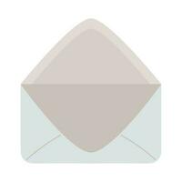 white envelope design isolated icon vector