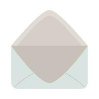 white envelope design isolated icon vector