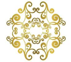 Vector damask vintage baroque scroll ornament swirl. Victorian monogram heraldic shield swirl. Retro floral leaf pattern border foliage antique  acanthus calligraphy engraved tattoo.Tile decor element