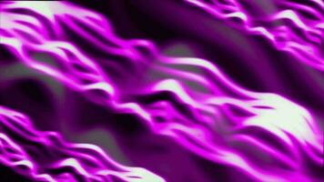 Pink color diagonal wiggling strips blurry background video