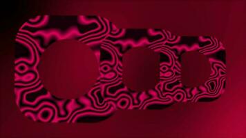 dark pink abstract pattern rotating square background video