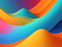 colourfull abstract liquid background illustration, photo