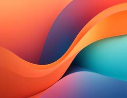 colourfull abstract liquid background illustration. photo