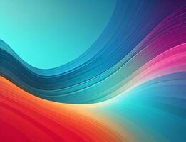 colourfull abstract liquid background illustration. photo