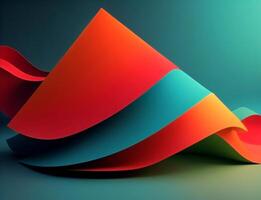 colourfull abstract liquid background illustration, photo