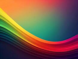 colourfull abstract liquid background illustration. photo