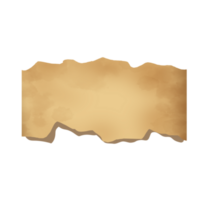 Old ripped paper png