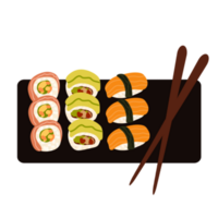 linda Sushi ilustración png