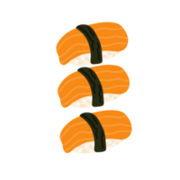 linda Sushi ilustración png