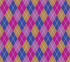 Argyle Pattern vector ,Fabric texture background