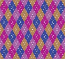 Argyle Pattern vector ,Fabric texture background