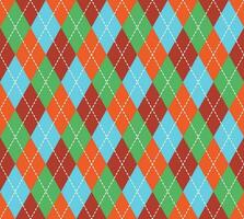 Argyle Pattern vector ,Fabric texture background