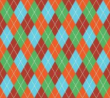 Argyle Pattern vector ,Fabric texture background