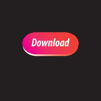 Download button with gradient style vector design