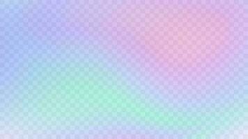 Modern blurred gradient background in trendy retro 90s, 00s style. Y2K aesthetic. Rainbow light prism effect. Hologram reflection. Poster template for social media posts, digital marketing vector