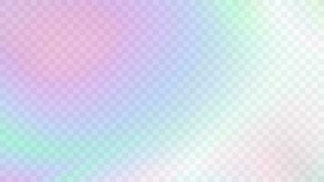 Modern blurred gradient background in trendy retro 90s, 00s style. Y2K aesthetic. Rainbow light prism effect. Hologram reflection. Poster template for social media posts, digital marketing vector