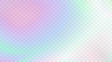 Modern blurred gradient background in trendy retro 90s, 00s style. Y2K aesthetic. Rainbow light prism effect. Hologram reflection. Poster template for social media posts, digital marketing vector