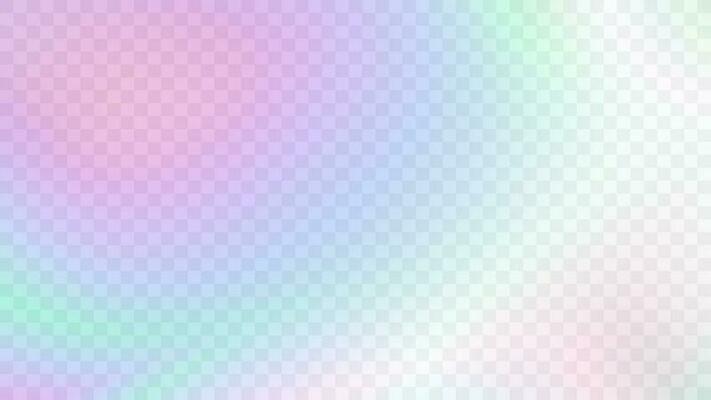 Modern blurred gradient background in trendy retro 90s, 00s style. Y2K aesthetic. Rainbow light prism effect. Hologram reflection. Poster template for social media posts, digital marketing