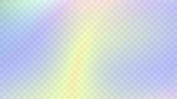 Modern blurred gradient background in trendy retro 90s, 00s style. Y2K aesthetic. Rainbow light prism effect. Hologram reflection. Poster template for social media posts, digital marketing vector