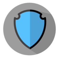 Single icon of shield, protection, privacy and defense icon png