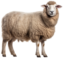 Sheep png with AI generated.