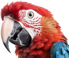 Parrot png with AI generated.