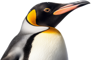 Penguin png with AI generated.