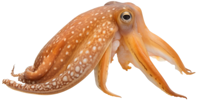 Squid png with AI generated.