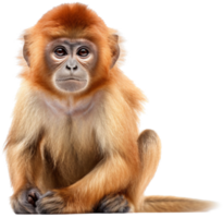 Monkey png with AI generated