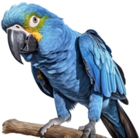 Parrot png with AI generated.