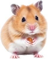 hamster png com ai gerado.