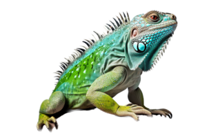 iguana png con ai generato.