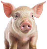 Pig png with AI generated.
