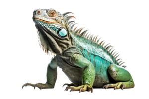 iguana png con ai generado.