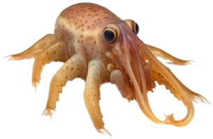 Squid png with AI generated.