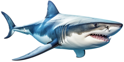 Shark png with AI generated.
