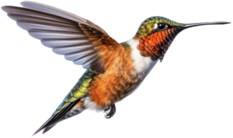 colibrí png con ai generado.