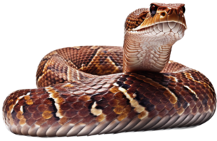 Snake png with AI generated.