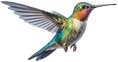 colibrí png con ai generado.