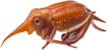 Squid png with AI generated.