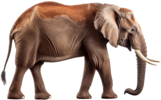 Elefant png mit ai generiert.