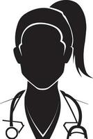 A Doctor Vector Clipart Illustration.