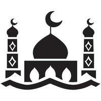 Islamic Vector Ornament Vector Illustration, Islamic silhouette