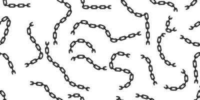 black white chain chainlink seamless pattern vector